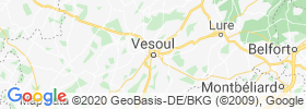 Vesoul map